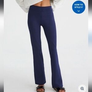 Aeropostale Leggings boot cut size XL Navy blue